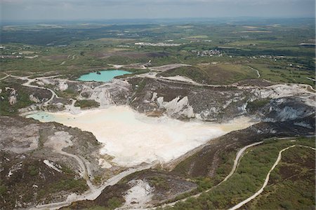Clay pit, St. Austell, Cornwall, England, United Kingdom, Europe Stock Photo - Rights-Managed, Code: 841-07206599