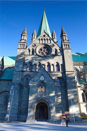 simsearch:841-07204677,k - Nidaros Cathedral, Trondheim, Sor-Trondelag, Norway, Scandinavia, Europe Stock Photo - Rights-Managed, Code: 841-07201509