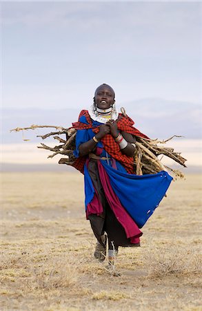 simsearch:841-07201797,k - Young Masai girl  in the Serengei Plains, Tanzania. Stock Photo - Rights-Managed, Code: 841-07201614