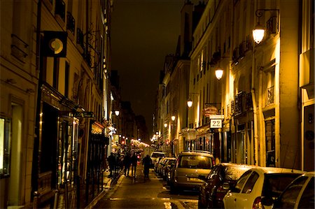 simsearch:841-06804846,k - Parisians stroll down Rue Jacob in Paris, France Stock Photo - Rights-Managed, Code: 841-07201779