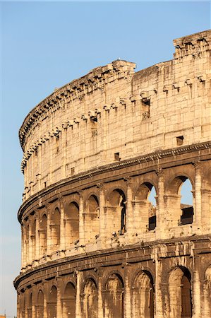 romans patterns - Coliseum, UNESCO World Heritage Site, Rome, Lazio, Italy, Europe Stock Photo - Rights-Managed, Code: 841-07202183