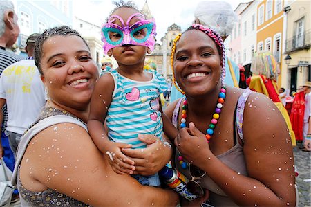 salvador - Salvador street carnival in Pelourinho, Bahia, Brazil, South America Foto de stock - Con derechos protegidos, Código: 841-07202312