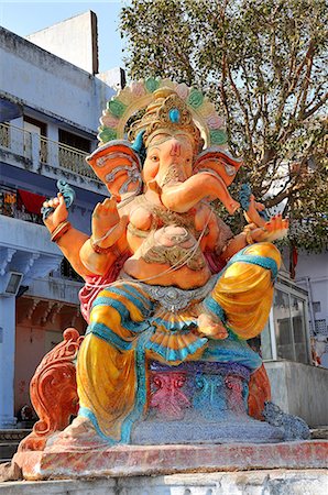 Hindu god Ganesh, India, Asia Stock Photo - Rights-Managed, Code: 841-07202399