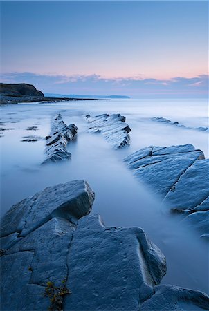 simsearch:841-06807783,k - Twilight skies above rocky coast at Kilve Beach, Somerset, England, United Kingdom, Europe Stock Photo - Rights-Managed, Code: 841-07355193