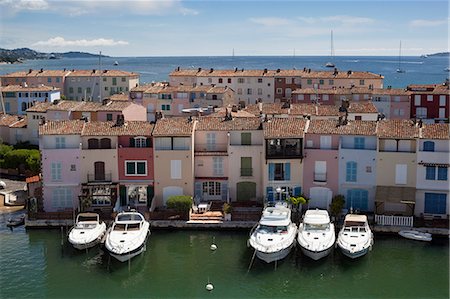 provence france - Port Grimaud, Var, Provence-Alpes-Cote d'Azur, Provence, France, Mediterranean, Europe Stock Photo - Rights-Managed, Code: 841-07355279