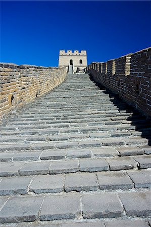 simsearch:841-07457244,k - The ancient Great Wall of China at Mutianyu, north of Beijing (formerly Peking) Stock Photo - Rights-Managed, Code: 841-07457210