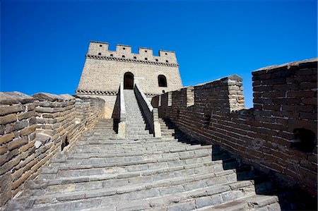 simsearch:841-07457235,k - The ancient Great Wall of China at Mutianyu, north of Beijing (formerly Peking) Stock Photo - Rights-Managed, Code: 841-07457211