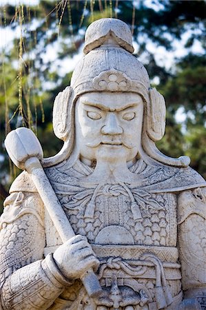 simsearch:841-07457244,k - Statue of a military officer on Spirit Way at the Ming Tombs site, Beijing (Peking), China Stock Photo - Rights-Managed, Code: 841-07457228