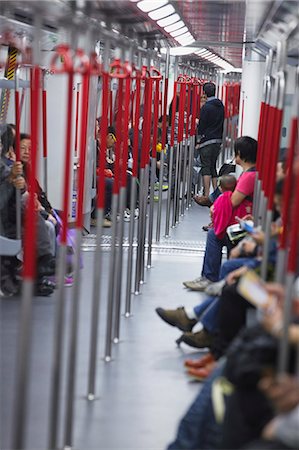 simsearch:841-07083701,k - Passengers on MTR train, Hong Kong, China, Asia Stock Photo - Rights-Managed, Code: 841-07457523