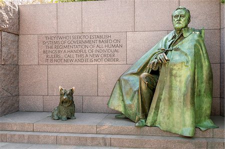 simsearch:841-07457532,k - The Franklin D. Roosevelt Memorial in Washington, D.C., United States of America, North America Stock Photo - Rights-Managed, Code: 841-07457533