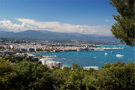 simsearch:841-07457834,k - View over town and bay from Phare d'Antibes, Antibes, Cap d'Antibes, Provence-Alpes-Cote d'Azur, French Riviera, Provence, France, Mediterranean, Europe Photographie de stock - Rights-Managed, Code: 841-07457828