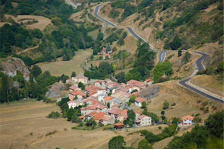 Mountain village in valley Santa Marina de Valdeon in Picos de Europa, Northern Spain Stock Photo - Rights-Managed, Code: 841-07523695