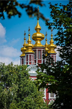 Assumption Church in the Novodevichy Convent, Moscow, Russia, Europe Stock Photo - Rights-Managed, Code: 841-07590468