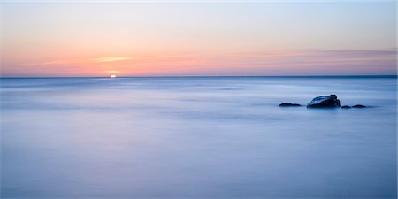 Sunrise at Boggle Hole, Yorkshire, England, United Kingdom, Europe Stock Photo - Rights-Managed, Code: 841-07590546