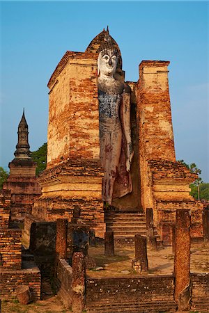 simsearch:841-07673469,k - Wat Mahatat, Sukhothai Historical Park, UNESCO World Heritage Site, Sukhothai, Thailand, Southeast Asia, Asia Stock Photo - Rights-Managed, Code: 841-07673517