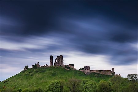 simsearch:841-07783088,k - Corfe Castle at night, Corfe, Dorset, England, United Kingdom, Europe Stock Photo - Rights-Managed, Code: 841-07781869