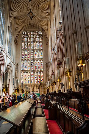 simsearch:841-06445420,k - Bath Abbey interior, Bath, UNESCO World Heritage Site, Avon and Somerset, England, United Kingdom, Europe Stock Photo - Rights-Managed, Code: 841-07781885