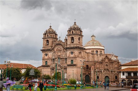View over Iglesia de la Compania de Jesus church on Plaza de Armas, Cuzco, UNESCO World Heritage Site, Peru, South America Stock Photo - Rights-Managed, Code: 841-07782357