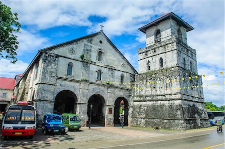 simsearch:841-07081829,k - Colonial Spanish Church of Our Lady of the Immaculate Conception, Baclayon Bohol, Philippines, Southeast Asia, Asia Stock Photo - Rights-Managed, Code: 841-07782881