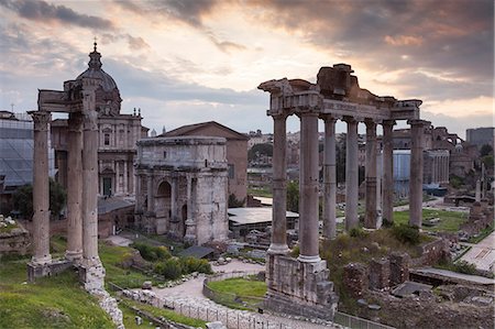 rome - The Roman Forum (Foro Romano), Rome, Lazio, Italy, Europe Stock Photo - Rights-Managed, Code: 841-07783156