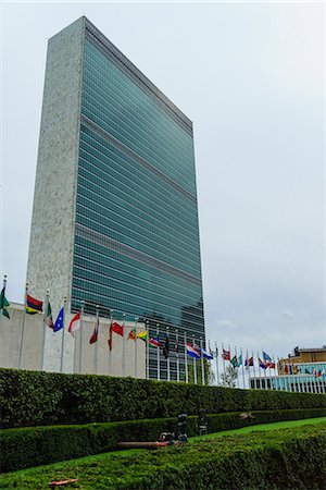 simsearch:841-06806785,k - United Nations Headquarters, The United Nations Secretariat Building, Manhattan, New York City, New York, United States of America, North America Stock Photo - Rights-Managed, Code: 841-08059584