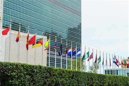 simsearch:841-06806785,k - United Nations Headquarters, The United Nations Secretariat Building, Manhattan, New York City, New York, United States of America, North America Stock Photo - Rights-Managed, Code: 841-08059585