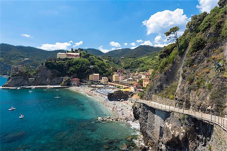 Monterosso al Mare, Cinque Terre, UNESCO World Heritage Site, Liguria, Italy, Europe Stock Photo - Rights-Managed, Code: 841-08101915