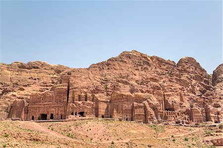 simsearch:841-02944527,k - Royal Tombs, Petra, UNESCO World Heritage Site, Jordan, Middle East Stock Photo - Rights-Managed, Code: 841-08221021
