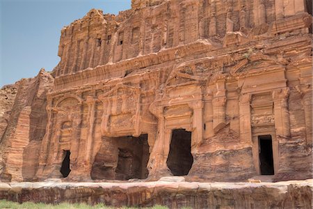 simsearch:841-06806879,k - Palace Tomb, Royal Tombs, Petra, UNESCO World Heritage Site, Jordan, Middle East Stock Photo - Rights-Managed, Code: 841-08221022
