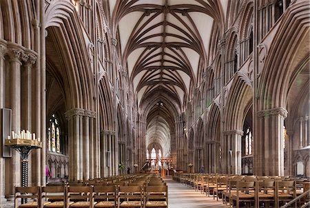 simsearch:841-03031656,k - Nave looking east, Lichfield Cathedral, Staffordshire, England, United Kingdom, Europe Stock Photo - Rights-Managed, Code: 841-08244108