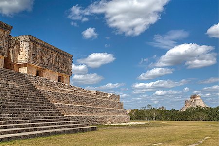simsearch:841-06806879,k - Palace of the Governor, Uxmal, Mayan archaeological site, UNESCO World Heritage Site, Yucatan, Mexico, North America Stock Photo - Rights-Managed, Code: 841-08244255