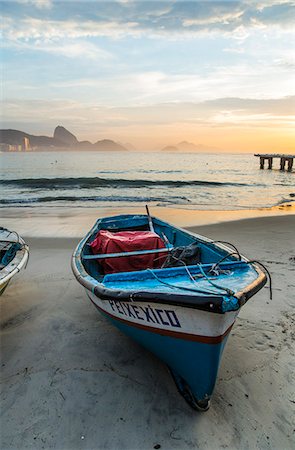 Copacabana Beach, Rio de Janeiro, Brazil, South America Stock Photo - Rights-Managed, Code: 841-08240065