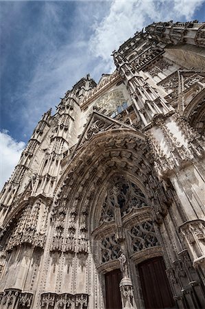simsearch:841-08240211,k - The Cathedral of Saint Gatien in Tours, Indre-et-Loire, Centre, France, Europe Photographie de stock - Rights-Managed, Code: 841-08240179