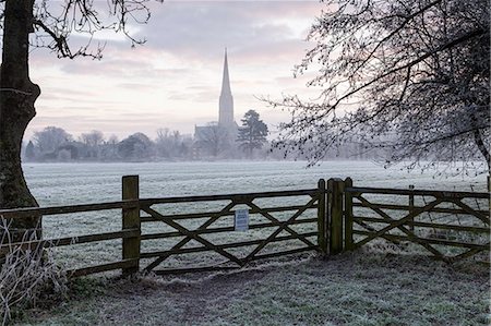 simsearch:841-08240211,k - Salisbury Cathedral at dawn in Salisbury, Wiltshire, England, United Kingdom, Europe Photographie de stock - Rights-Managed, Code: 841-08279501