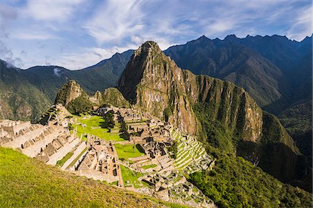 simsearch:841-06034486,k - Machu Picchu Inca ruins and Huayna Picchu (Wayna Picchu), UNESCO World Heritage Site, Cusco Region, Peru, South America Photographie de stock - Rights-Managed, Code: 841-08420999