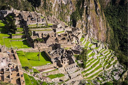 simsearch:841-06034486,k - Machu Picchu Inca ruins, UNESCO World Heritage Site, Cusco Region, Peru, South America Photographie de stock - Rights-Managed, Code: 841-08421000