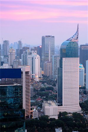 Skyline, Jakarta, Indonesia, Southeast Asia Stock Photo - Rights-Managed, Code: 841-08527727