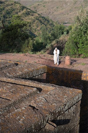 simsearch:841-06032323,k - Bet Giyorgis church, Lalibela Rock Hewn Churches, UNESCO World Heritage Site, Northern Ethiopia, Africa Photographie de stock - Rights-Managed, Code: 841-08542634