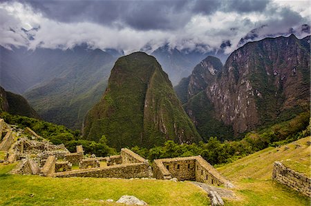 simsearch:841-06034486,k - Machu Picchu Incan Ruins, UNESCO World Heritage Site, Sacred Valley, Peru, South America Photographie de stock - Rights-Managed, Code: 841-08645365