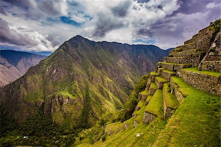 simsearch:841-06034486,k - Machu Picchu Incan Ruins, UNESCO World Heritage Site, Sacred Valley, Peru, South America Photographie de stock - Rights-Managed, Code: 841-08645367