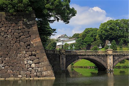 Imperial Palace, Tokyo, Japan, Asia Foto de stock - Con derechos protegidos, Código: 841-08821799