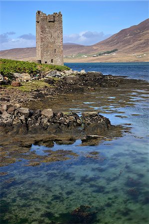 simsearch:841-07589927,k - Kildavnet Castle, Achill Island, County Mayo, Connacht, Republic of Ireland, Europe Stock Photo - Rights-Managed, Code: 841-08860853