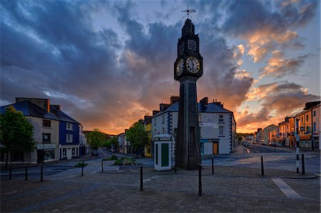 The Clock, Westport, County Mayo, Connacht, Republic of Ireland, Europe Stock Photo - Rights-Managed, Code: 841-08860882