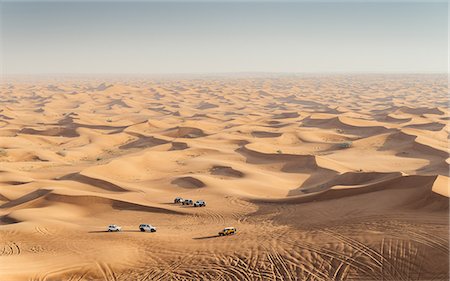 dune driving - Offroad vehicles on sand dunes near Dubai, United Arab Emirates, Middle East Stock Photo - Rights-Managed, Code: 841-09076888