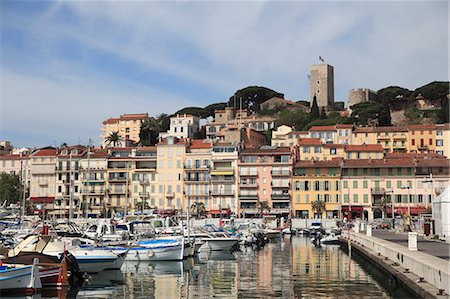 simsearch:841-06445552,k - Harbor, Le Suquet, Old Town, Cannes, Alpes Maritimes, Cote d'Azur, Provence, French Riviera, France, Mediterranean, Europe Stock Photo - Rights-Managed, Code: 841-09086540