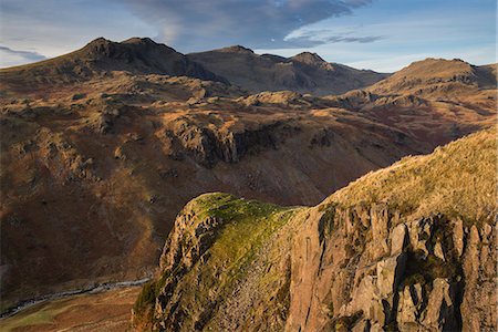simsearch:841-07590500,k - Late evening light on the Scafells from above Hardknott Fort, Lake District National Park, Cumbria, England, United Kingdom, Europe Stock Photo - Rights-Managed, Code: 841-09086592