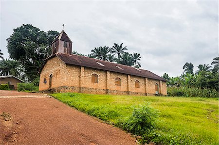 simsearch:841-06342688,k - German colonial church in Bafut, Cameroon, Africa Stock Photo - Rights-Managed, Code: 841-09119197