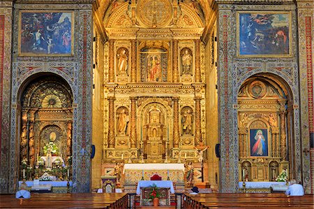 Jesuit College and Church, Municipal Square, Funchal City, Madeira Island, Portugal, Europe Stock Photo - Rights-Managed, Code: 841-09135402