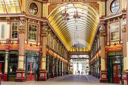 Leadenhall Market, City of London, London, England, United Kingdom, Europe Stock Photo - Rights-Managed, Code: 841-09163079