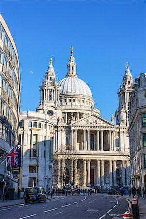 simsearch:841-06805788,k - St. Paul's Cathedral, West Portico, London, England, United Kingdom, Europe Stock Photo - Rights-Managed, Code: 841-09163088
